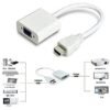 HDMI to VGA Adapter Converter Cable Male to Female 4K 1080P for Monitor PC Desktop Laptop HDTV Black (Pack of-1) - Image 2