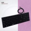 zebion K200 Wired USB Standard Desktop Keyboard Compatible with Desktop, Laptop, Mac  (Black) - Image 2