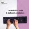 zebion K200 Wired USB Standard Desktop Keyboard Compatible with Desktop, Laptop, Mac  (Black) - Image 5